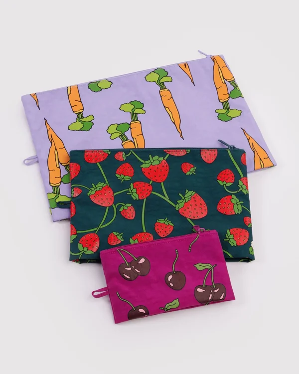Go Pouch Set - Carrots & Berries - Size: OS