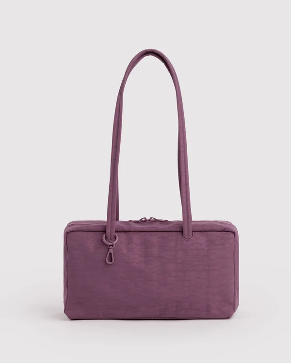 Nylon Bowler Bag - Wild Plum - Material: heavyweight-nylon