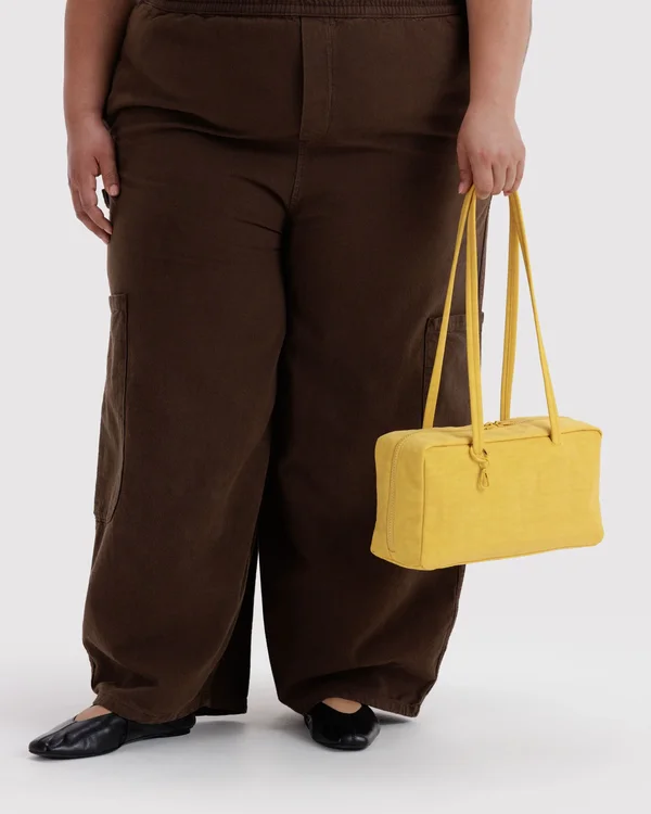 Nylon Bowler Bag - Sunflower - Material: heavyweight-nylon