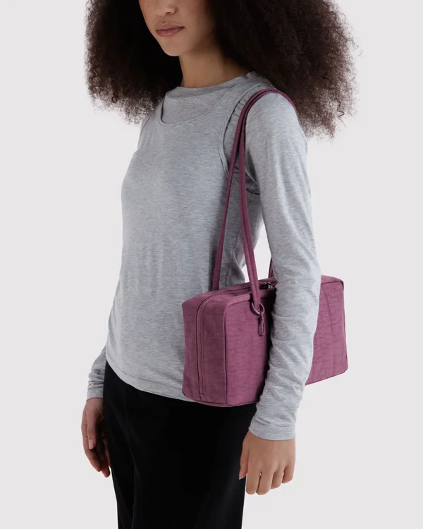 Nylon Bowler Bag - Wild Plum - Material: heavyweight-nylon