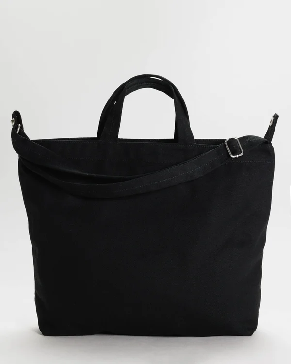 Horizontal Zip Duck Bag - Black - Size: OS