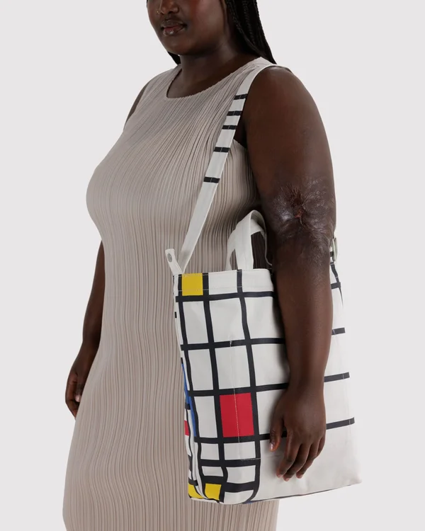 Zip Duck Bag - Trafalgar Square Piet Mondrian - Material: canvas