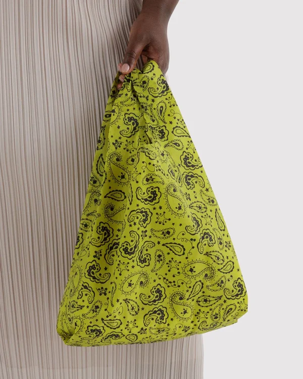 Baby Baggu - Chartreuse Paisley