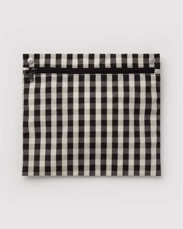 Cloud Carry-On - Black And Cream Gingham