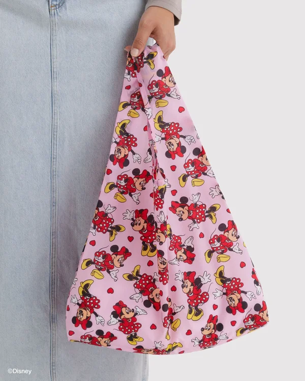 Standard Baggu - Minnie Mouse - Material: ripstop-nylon